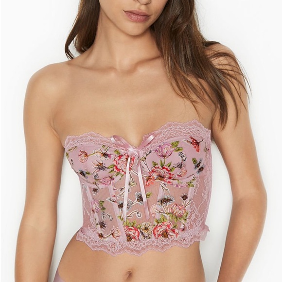 Victoria's Secret Other - Victorias secret Lightly-Lined Embroidered Bra Top